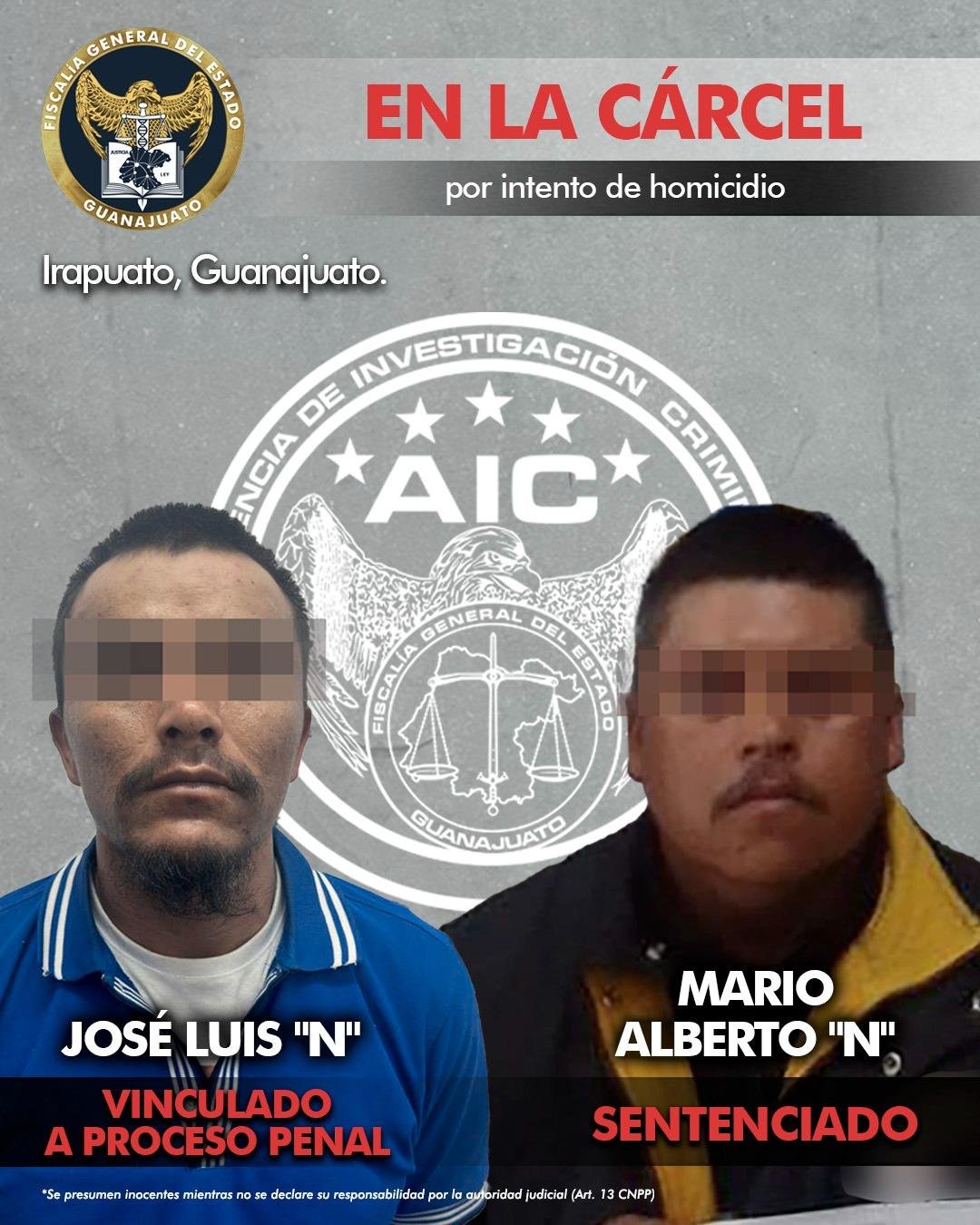 Dos sujetos permanecen en la cárcel por intento de homicidio en ...